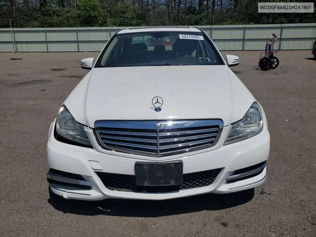 2013 Mercedes-Benz C 300 4Matic VIN: WDDGF8AB2DR247801 Lot: 62273505