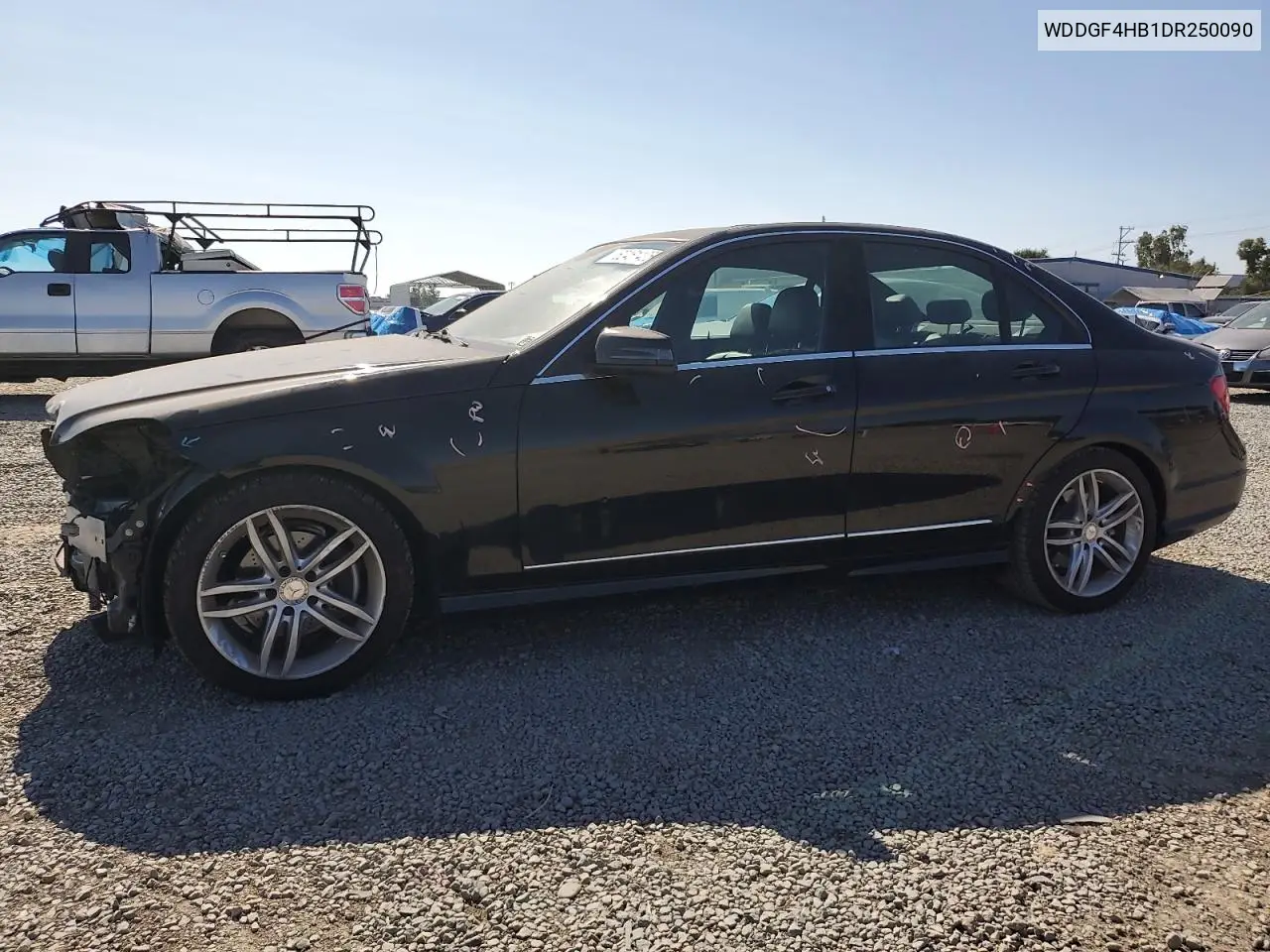 2013 Mercedes-Benz C 250 VIN: WDDGF4HB1DR250090 Lot: 62451405