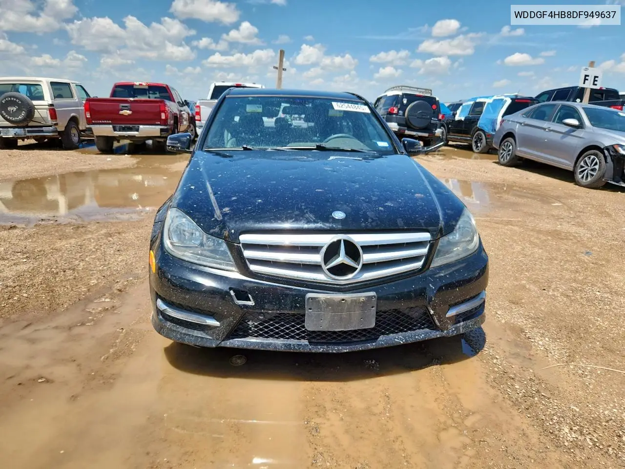 2013 Mercedes-Benz C 250 VIN: WDDGF4HB8DF949637 Lot: 62544845