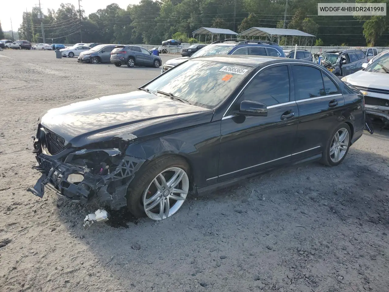 2013 Mercedes-Benz C 250 VIN: WDDGF4HB8DR241998 Lot: 62685365