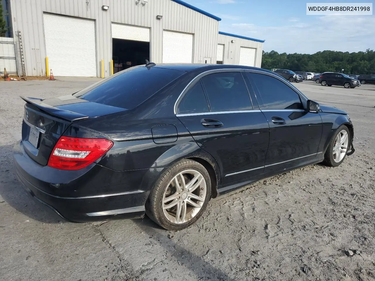 2013 Mercedes-Benz C 250 VIN: WDDGF4HB8DR241998 Lot: 62685365
