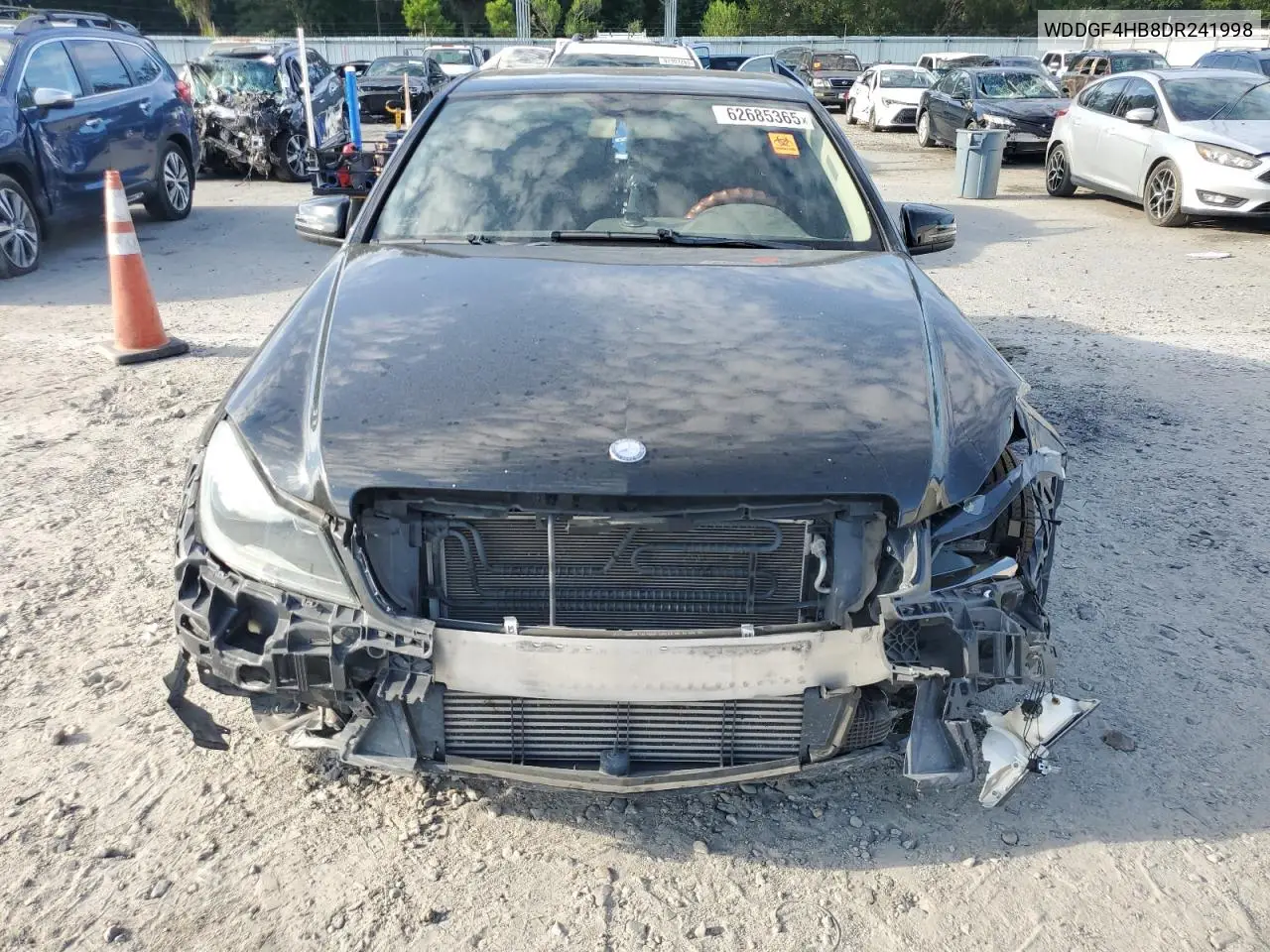 2013 Mercedes-Benz C 250 VIN: WDDGF4HB8DR241998 Lot: 62685365
