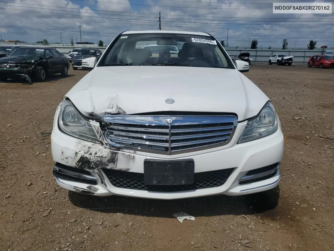 2013 Mercedes-Benz C 300 4Matic VIN: WDDGF8ABXDR270162 Lot: 62854595