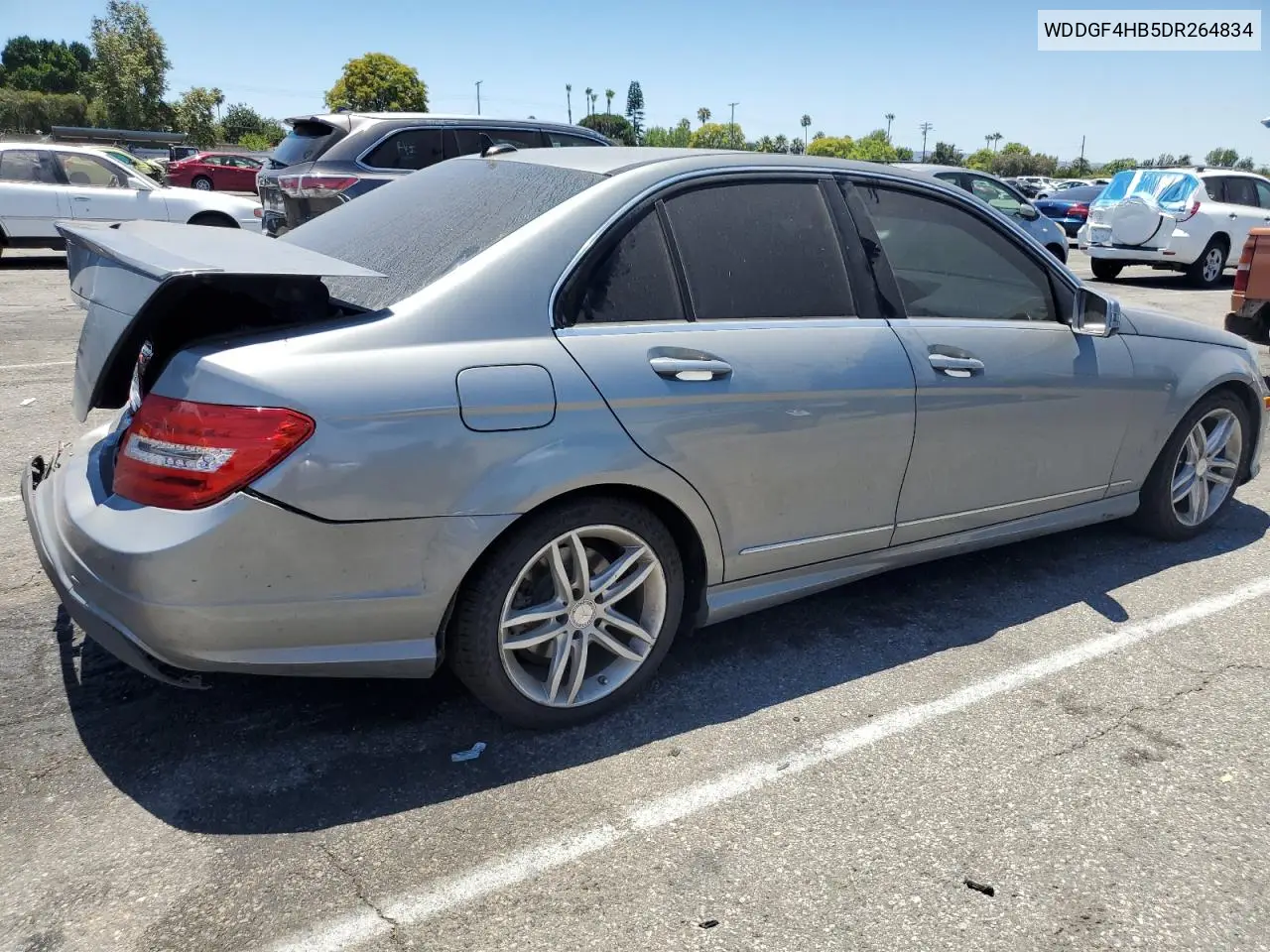 2013 Mercedes-Benz C 250 VIN: WDDGF4HB5DR264834 Lot: 62896595