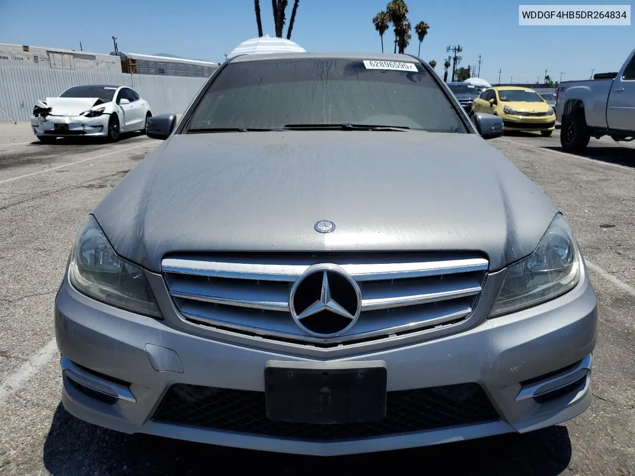 2013 Mercedes-Benz C 250 VIN: WDDGF4HB5DR264834 Lot: 62896595