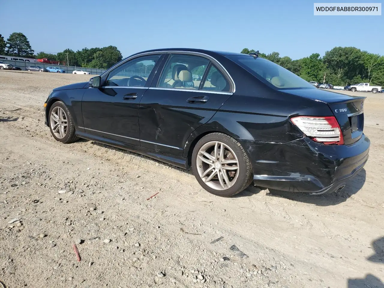 2013 Mercedes-Benz C 300 4Matic VIN: WDDGF8AB8DR300971 Lot: 63258315