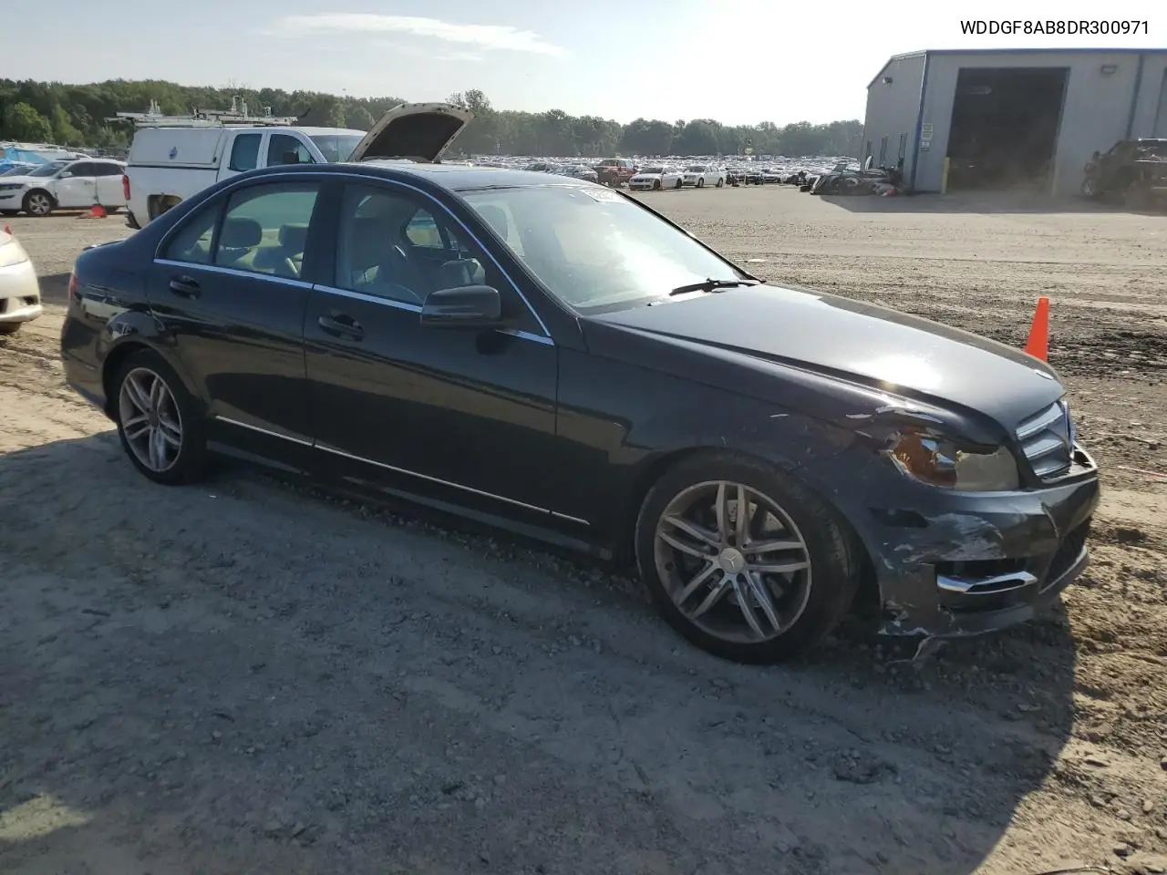 2013 Mercedes-Benz C 300 4Matic VIN: WDDGF8AB8DR300971 Lot: 63258315