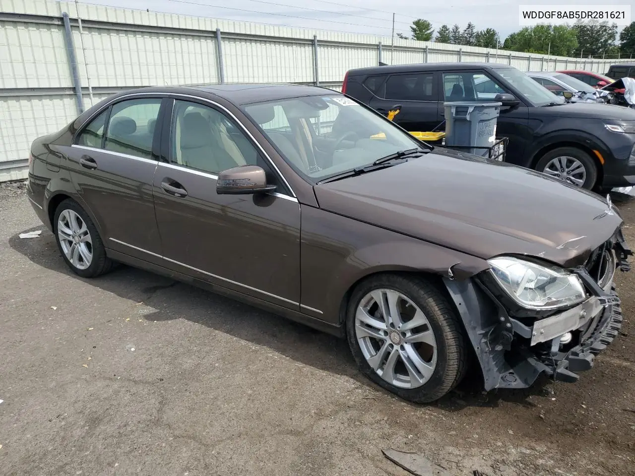 2013 Mercedes-Benz C 300 4Matic VIN: WDDGF8AB5DR281621 Lot: 63420885