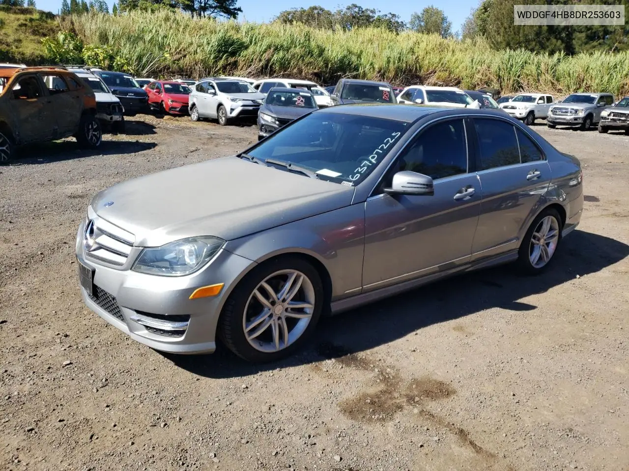 2013 Mercedes-Benz C 250 VIN: WDDGF4HB8DR253603 Lot: 63707225