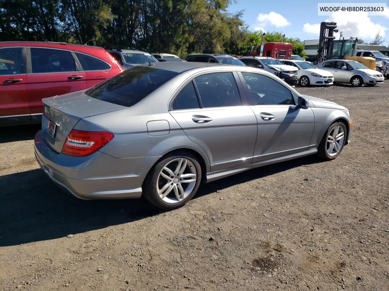 2013 Mercedes-Benz C 250 VIN: WDDGF4HB8DR253603 Lot: 63707225