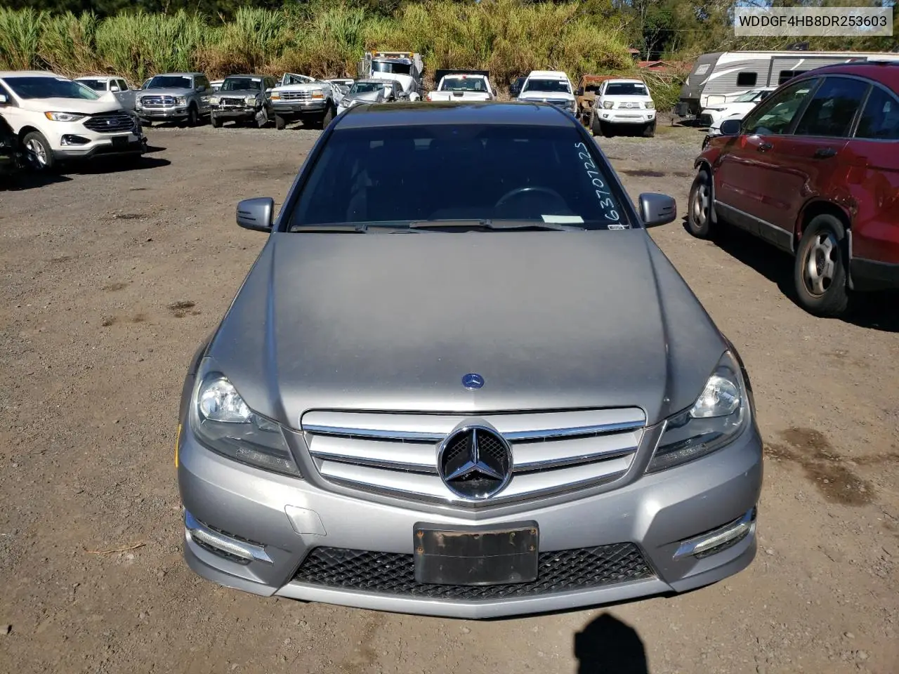 2013 Mercedes-Benz C 250 VIN: WDDGF4HB8DR253603 Lot: 63707225