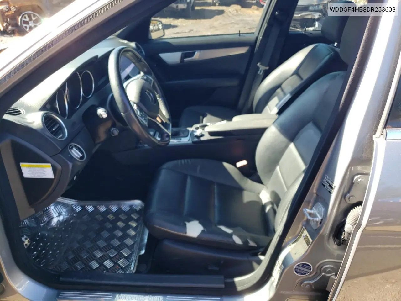 2013 Mercedes-Benz C 250 VIN: WDDGF4HB8DR253603 Lot: 63707225