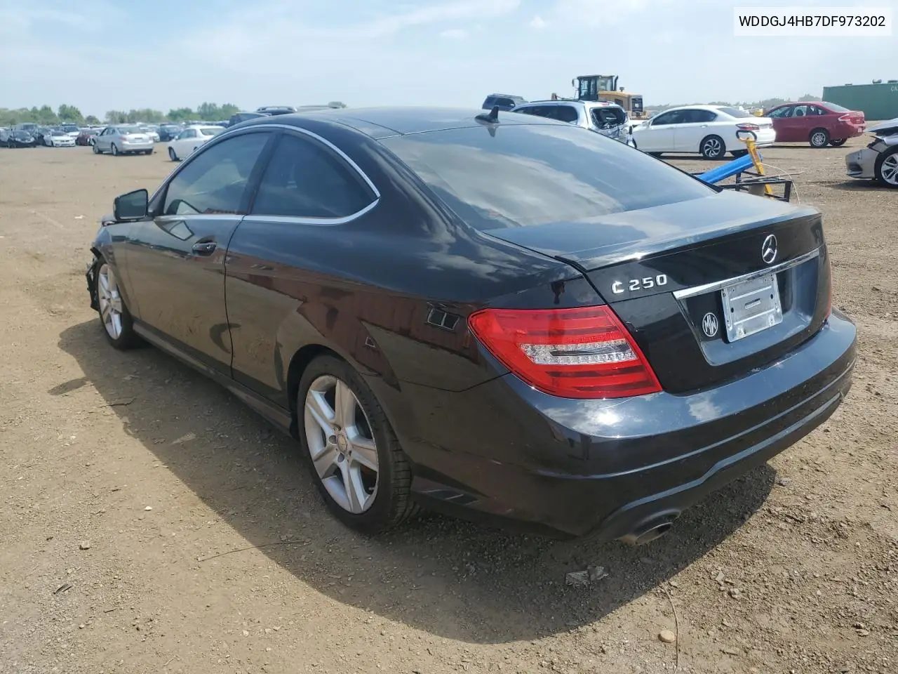 2013 Mercedes-Benz C 250 VIN: WDDGJ4HB7DF973202 Lot: 63938445