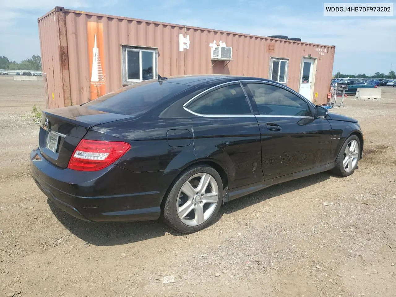 2013 Mercedes-Benz C 250 VIN: WDDGJ4HB7DF973202 Lot: 63938445