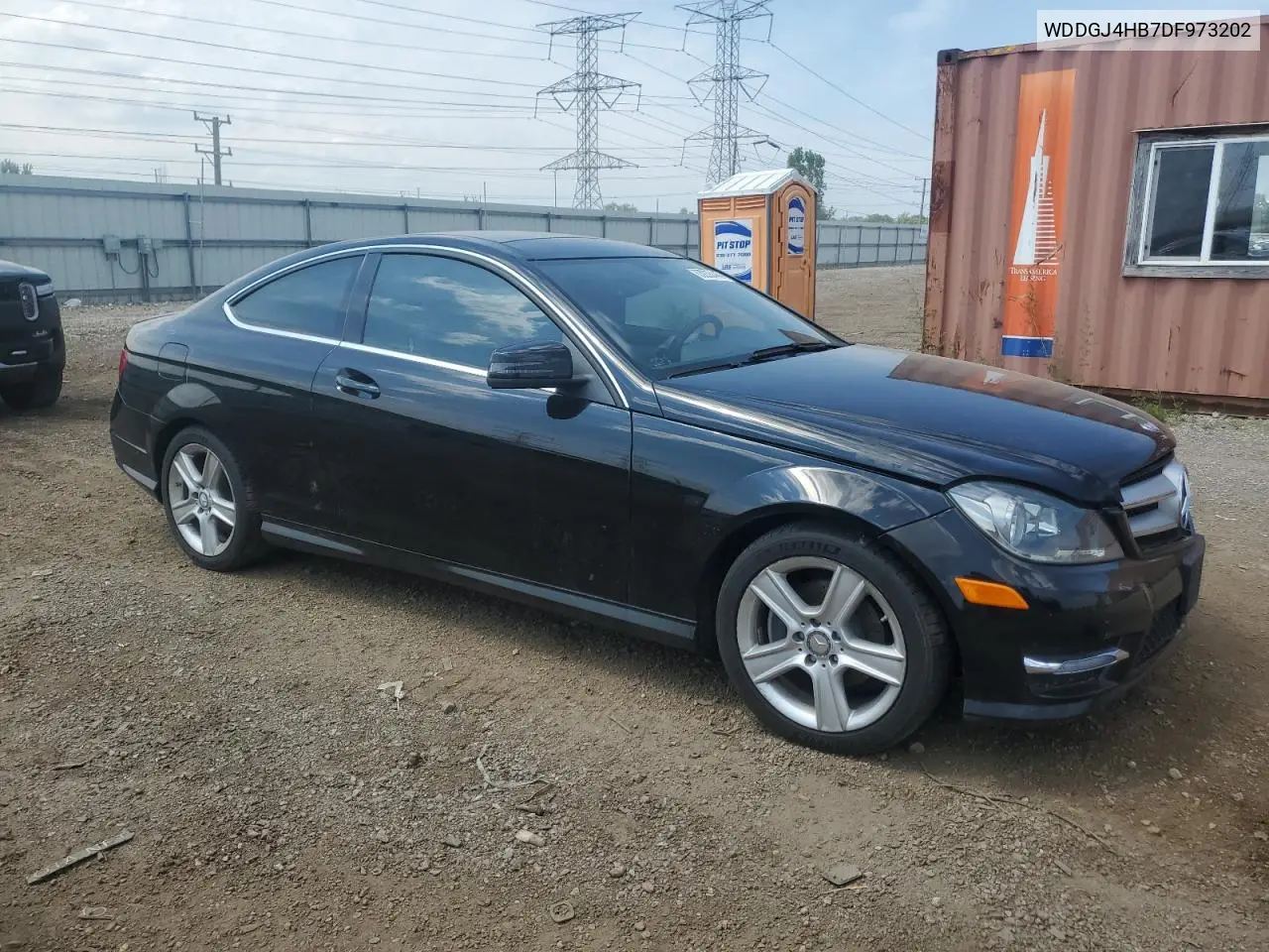 2013 Mercedes-Benz C 250 VIN: WDDGJ4HB7DF973202 Lot: 63938445