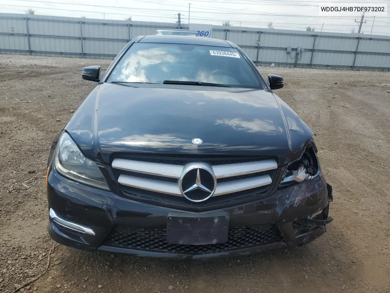 2013 Mercedes-Benz C 250 VIN: WDDGJ4HB7DF973202 Lot: 63938445
