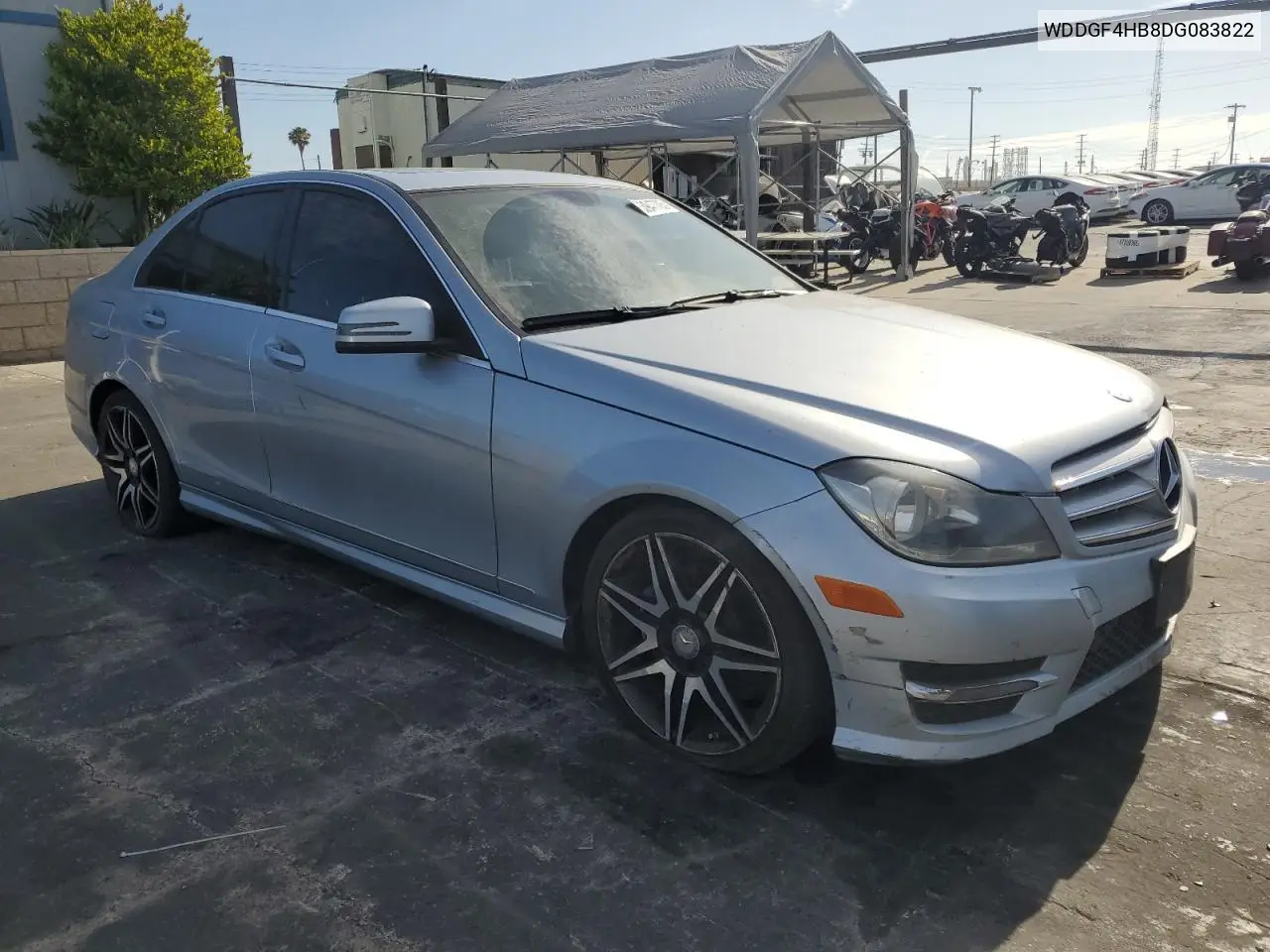 2013 Mercedes-Benz C 250 VIN: WDDGF4HB8DG083822 Lot: 63947705