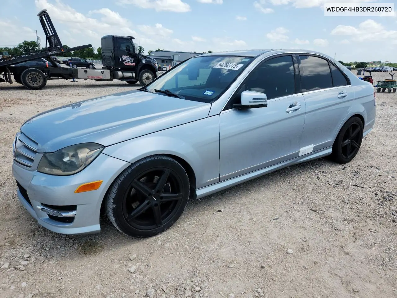 2013 Mercedes-Benz C 250 VIN: WDDGF4HB3DR260720 Lot: 64066715