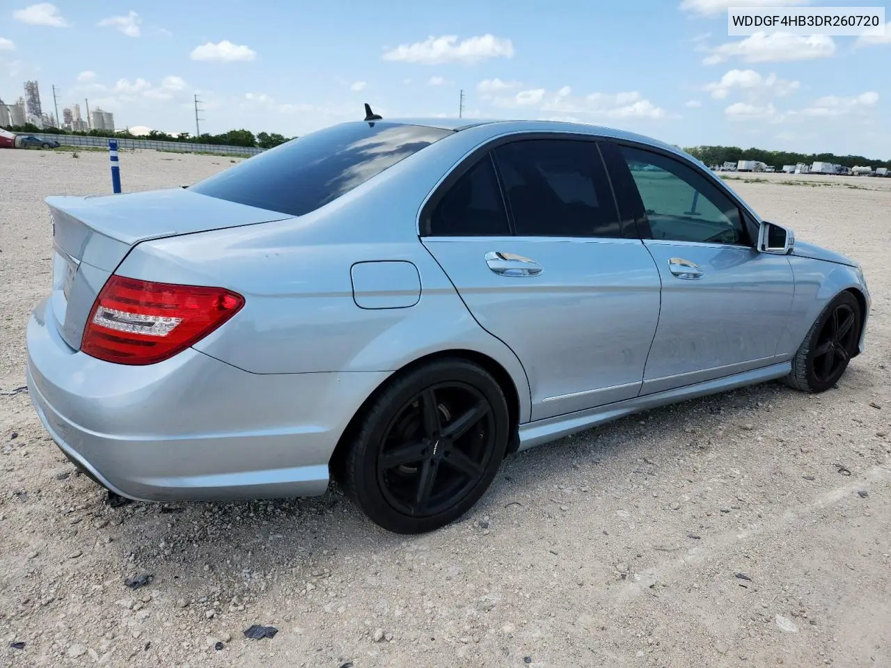 2013 Mercedes-Benz C 250 VIN: WDDGF4HB3DR260720 Lot: 64066715