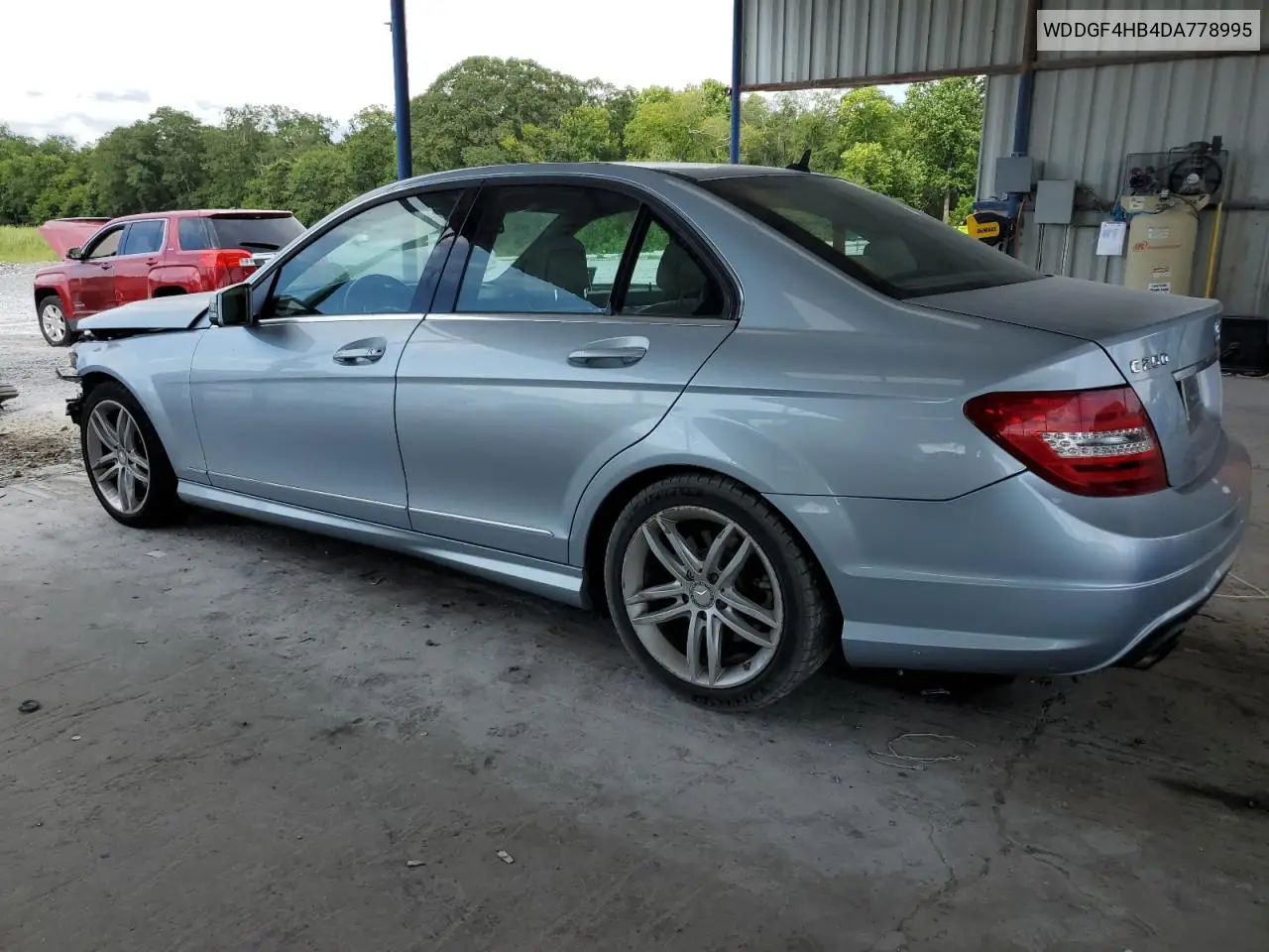 2013 Mercedes-Benz C 250 VIN: WDDGF4HB4DA778995 Lot: 64202425