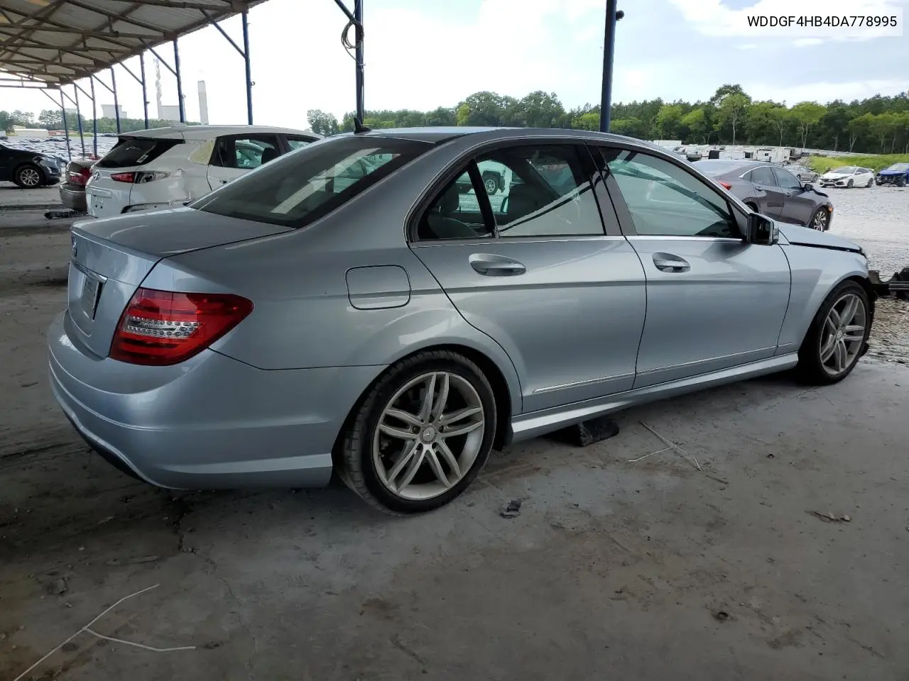 2013 Mercedes-Benz C 250 VIN: WDDGF4HB4DA778995 Lot: 64202425
