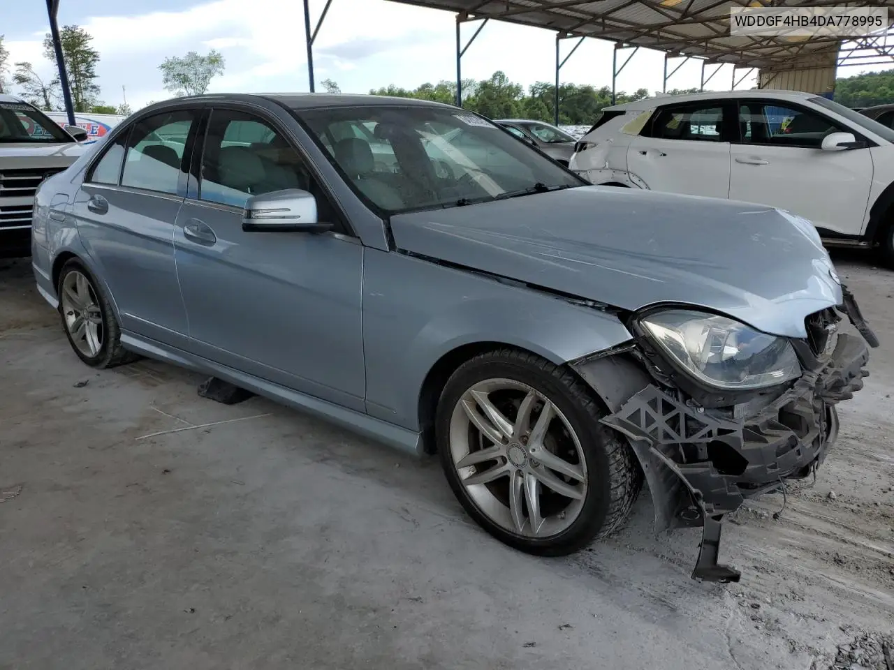 2013 Mercedes-Benz C 250 VIN: WDDGF4HB4DA778995 Lot: 64202425