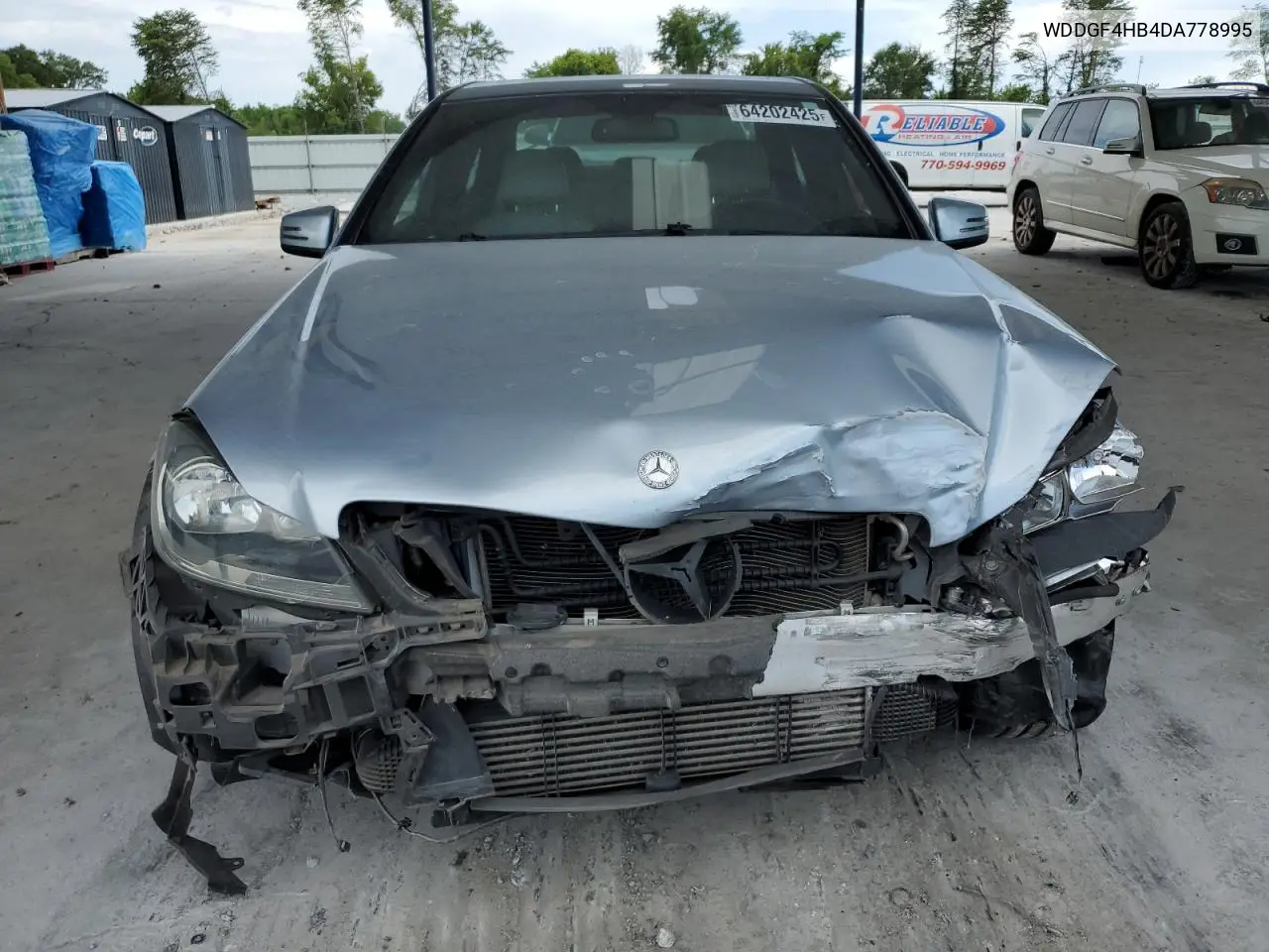 2013 Mercedes-Benz C 250 VIN: WDDGF4HB4DA778995 Lot: 64202425