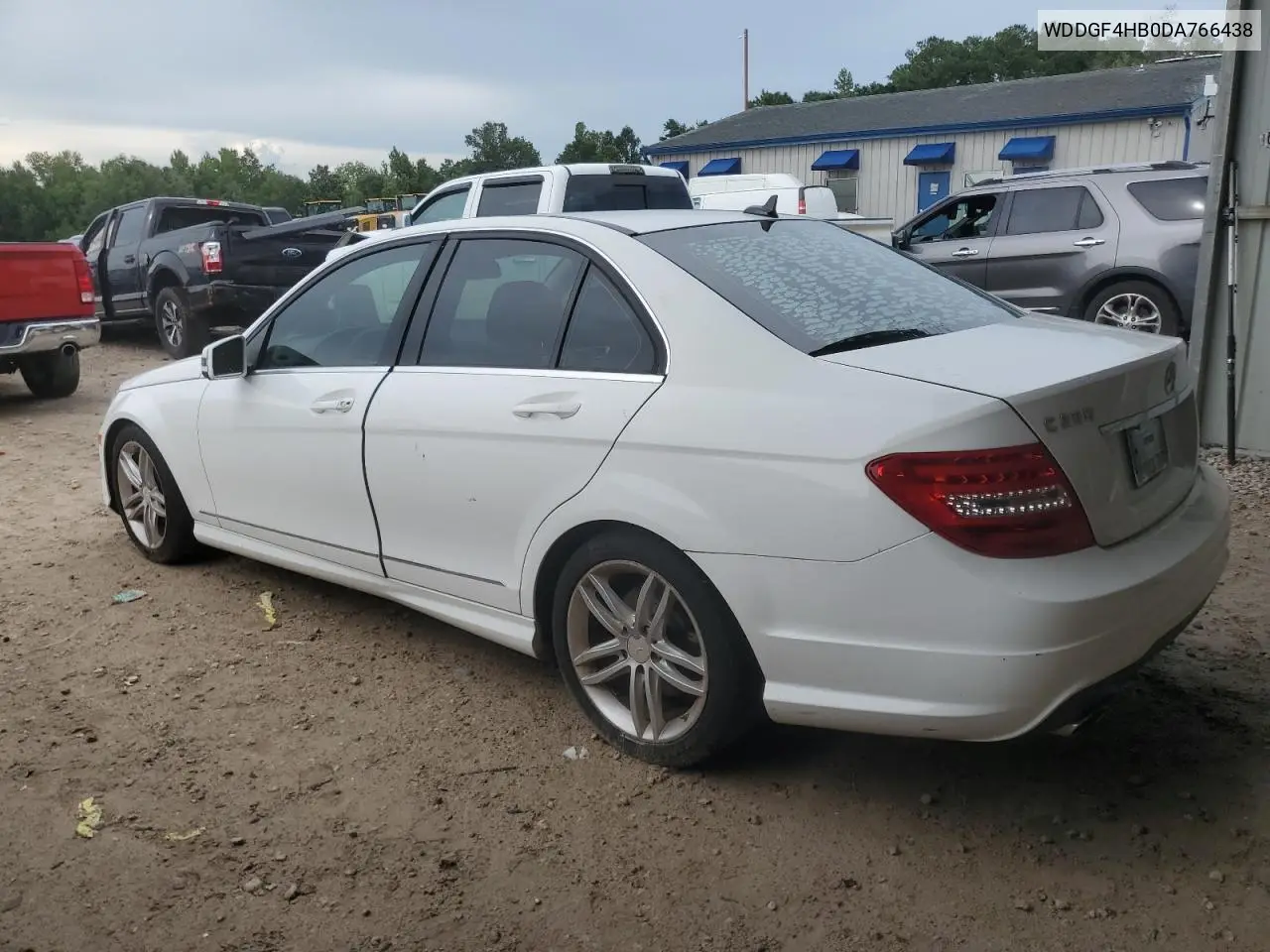 2013 Mercedes-Benz C 250 VIN: WDDGF4HB0DA766438 Lot: 64234595