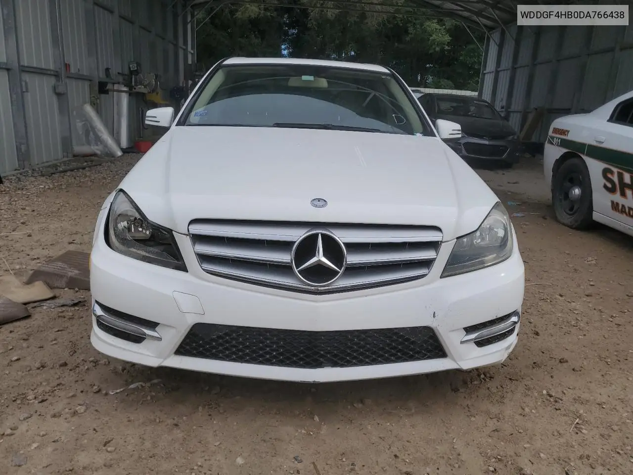 2013 Mercedes-Benz C 250 VIN: WDDGF4HB0DA766438 Lot: 64234595
