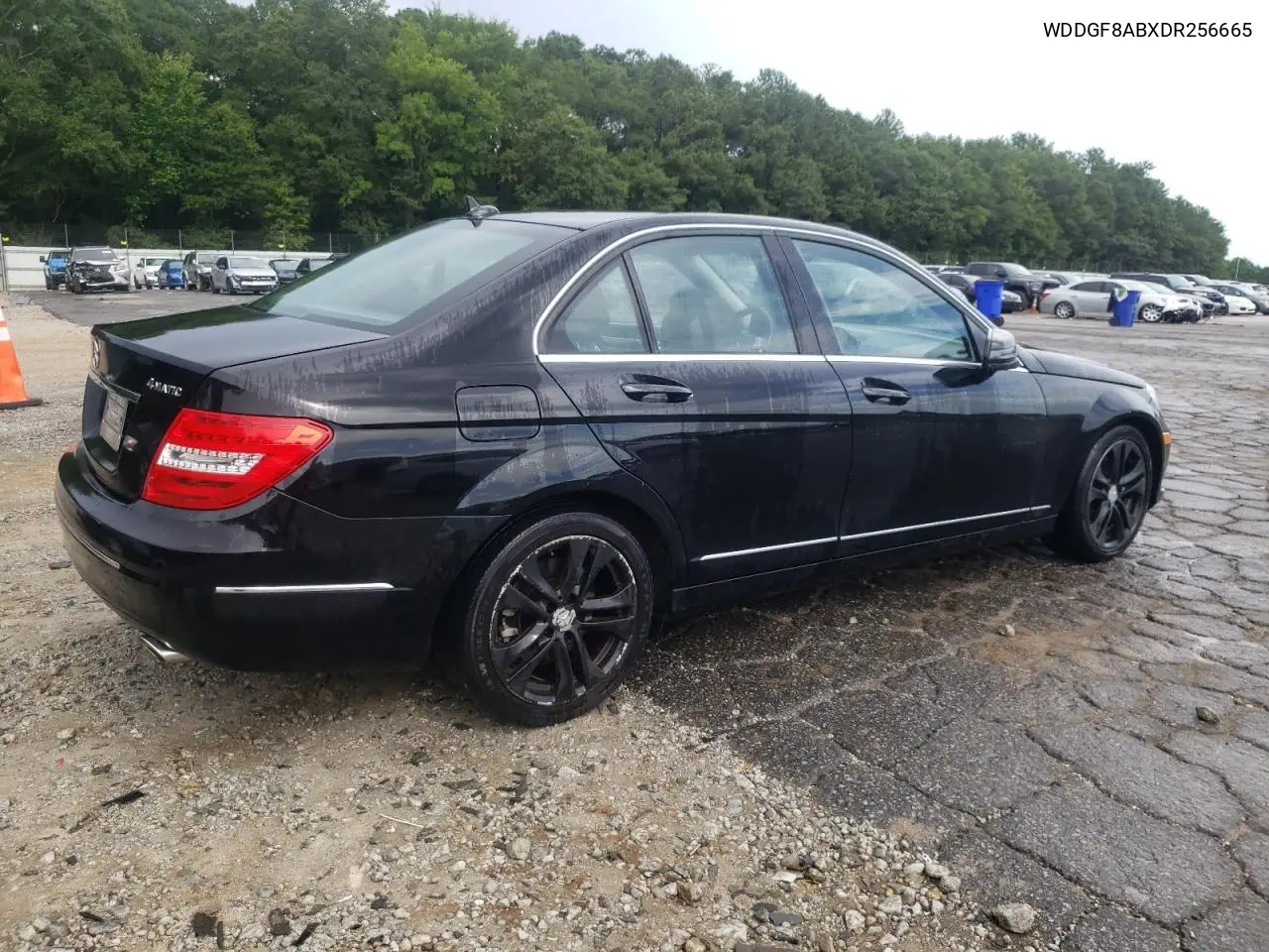 2013 Mercedes-Benz C 300 4Matic VIN: WDDGF8ABXDR256665 Lot: 64258295