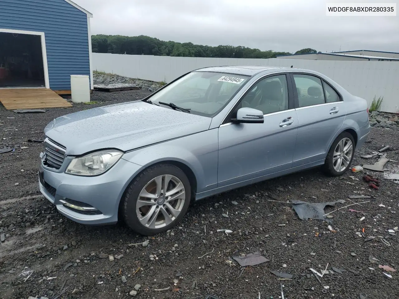 2013 Mercedes-Benz C 300 4Matic VIN: WDDGF8ABXDR280335 Lot: 64294945