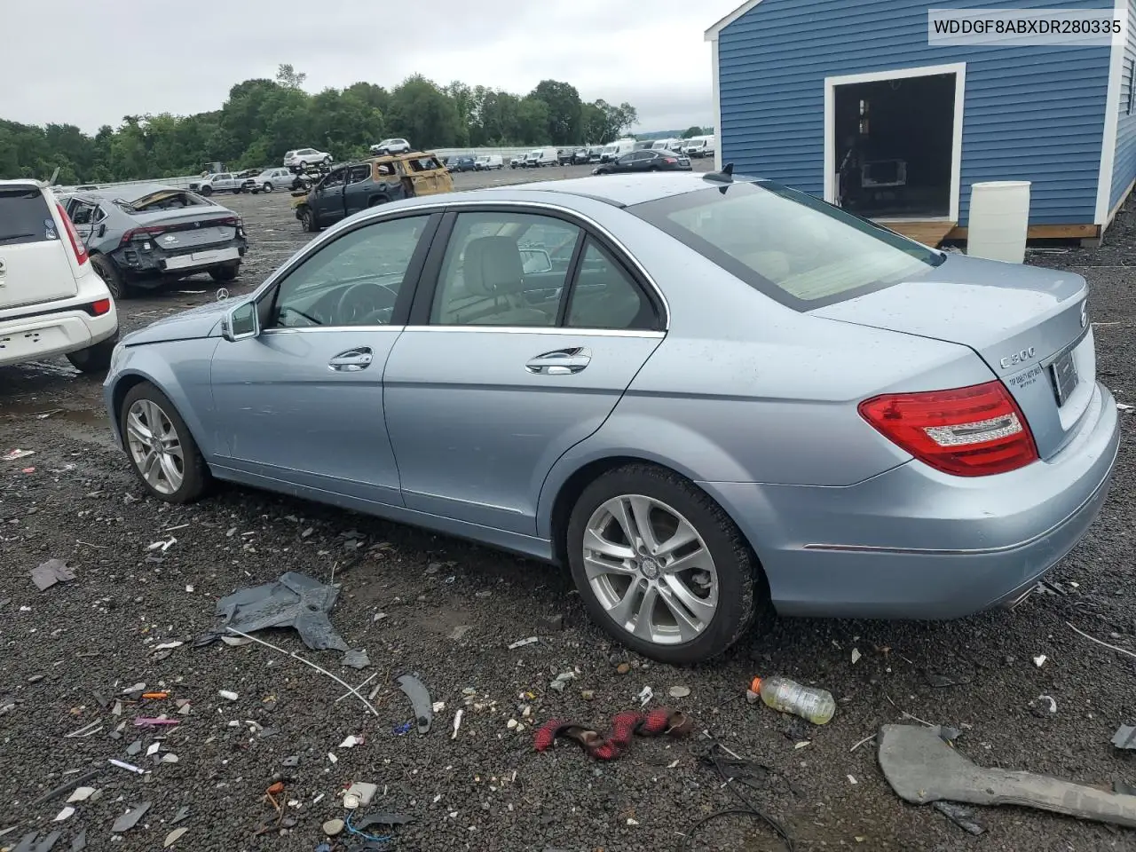 2013 Mercedes-Benz C 300 4Matic VIN: WDDGF8ABXDR280335 Lot: 64294945