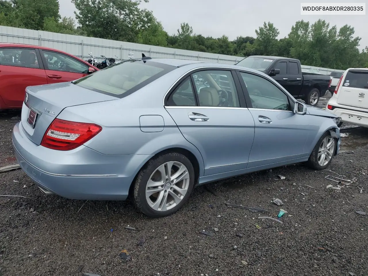 2013 Mercedes-Benz C 300 4Matic VIN: WDDGF8ABXDR280335 Lot: 64294945