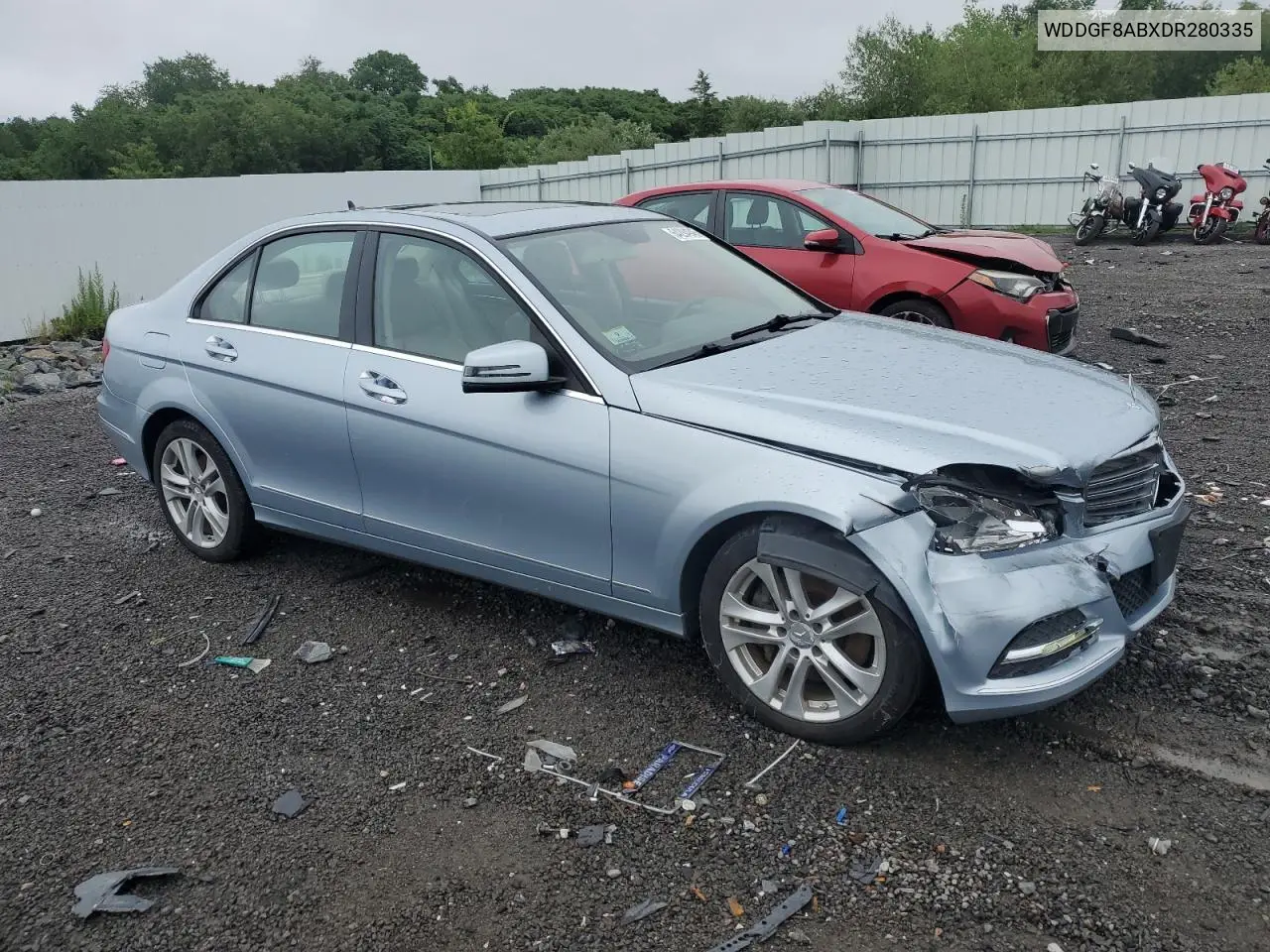 2013 Mercedes-Benz C 300 4Matic VIN: WDDGF8ABXDR280335 Lot: 64294945