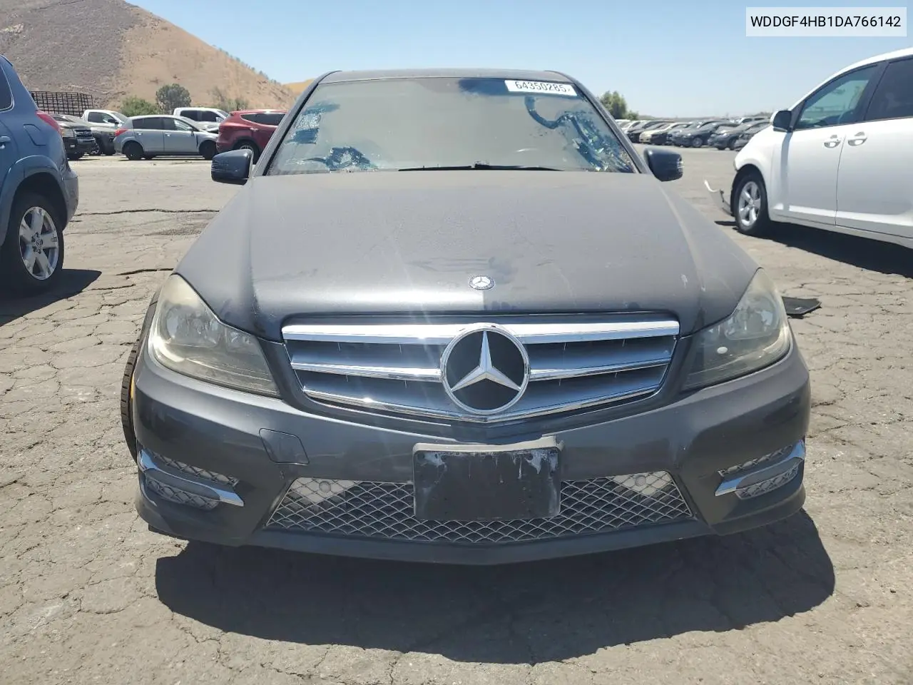2013 Mercedes-Benz C 250 VIN: WDDGF4HB1DA766142 Lot: 64350285