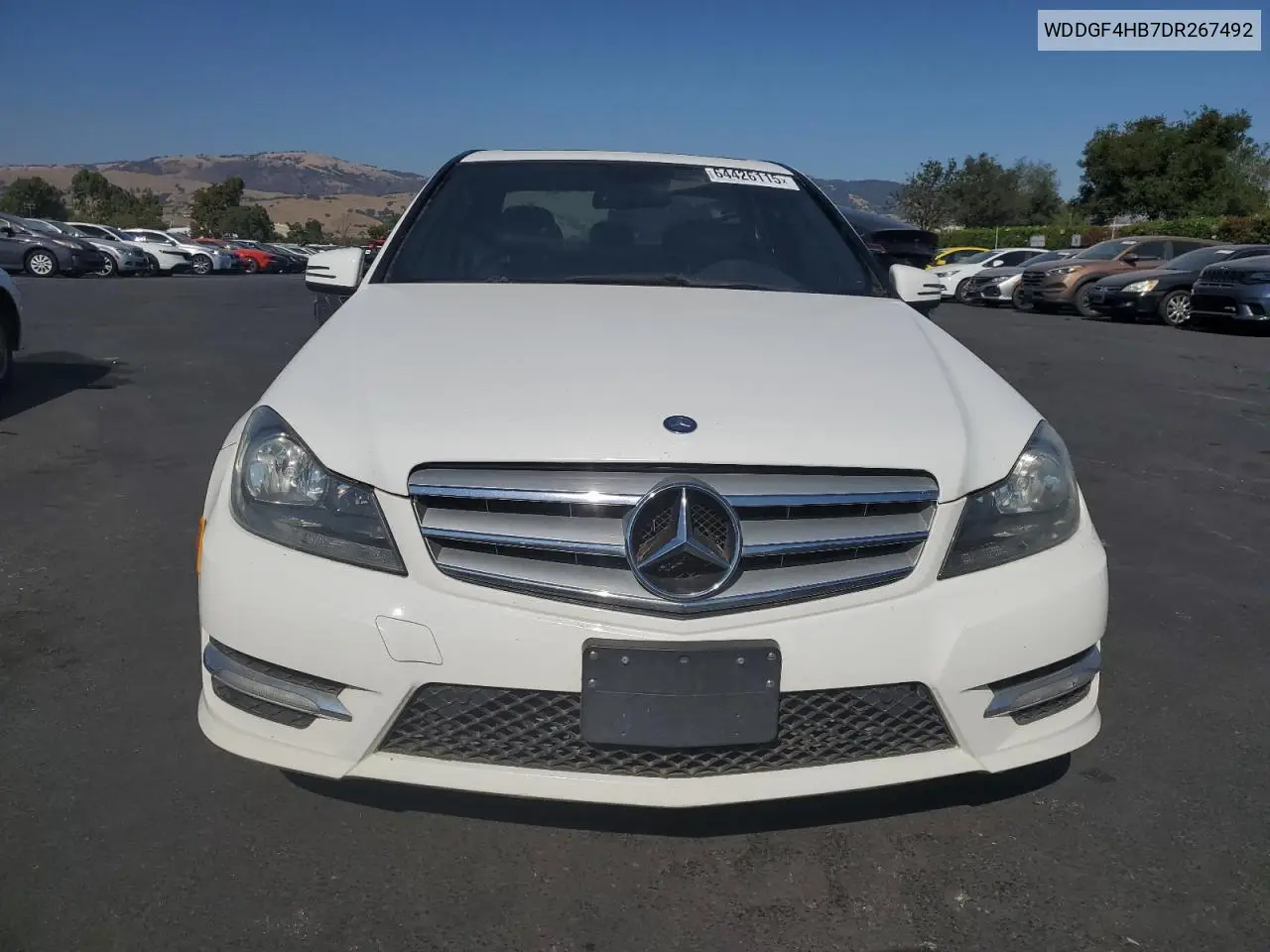2013 Mercedes-Benz C 250 VIN: WDDGF4HB7DR267492 Lot: 64426115