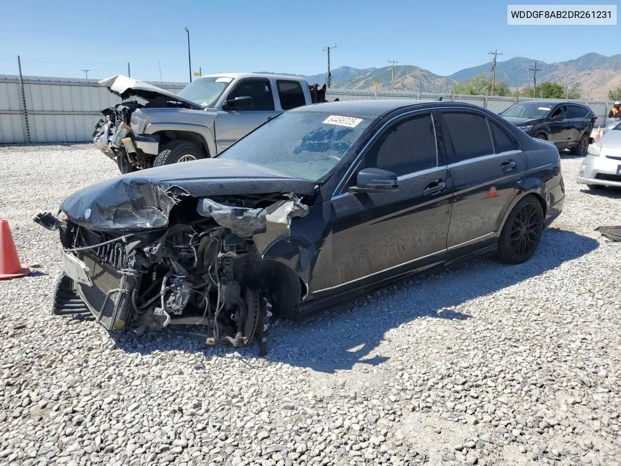 2013 Mercedes-Benz C 300 4Matic VIN: WDDGF8AB2DR261231 Lot: 64498725