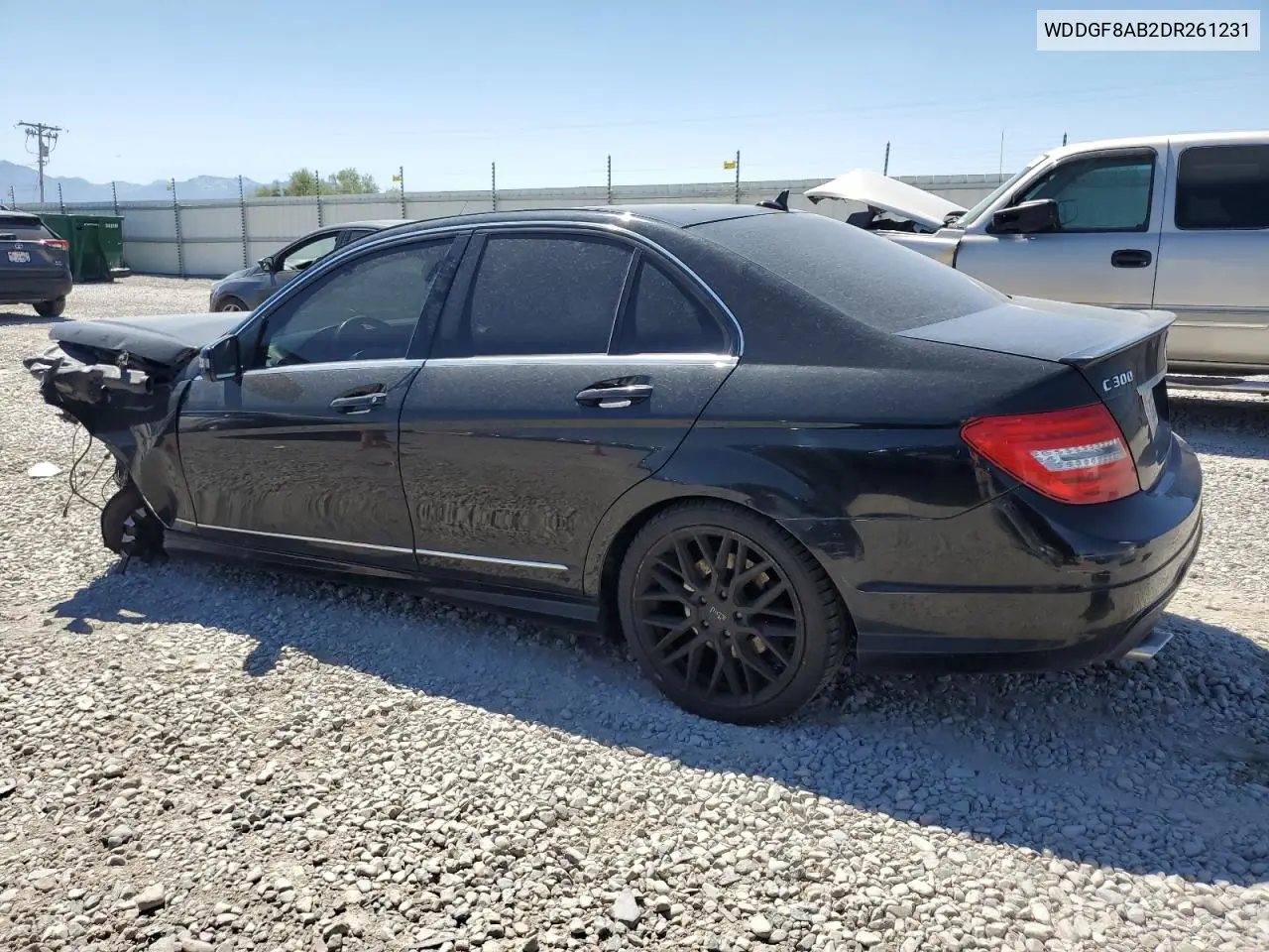 2013 Mercedes-Benz C 300 4Matic VIN: WDDGF8AB2DR261231 Lot: 64498725