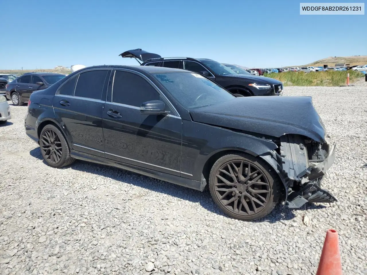 2013 Mercedes-Benz C 300 4Matic VIN: WDDGF8AB2DR261231 Lot: 64498725