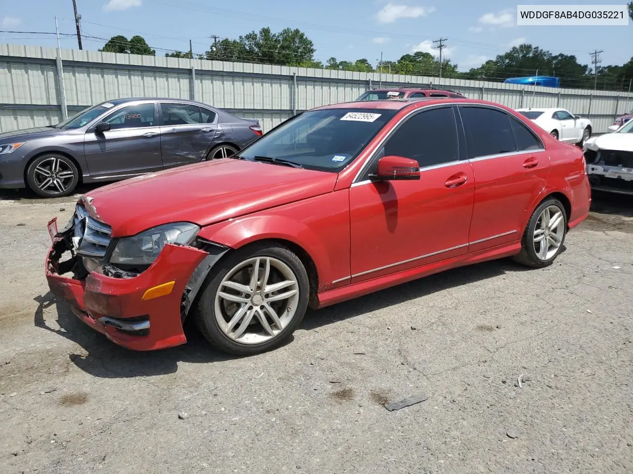 2013 Mercedes-Benz C 300 4Matic VIN: WDDGF8AB4DG035221 Lot: 64522995