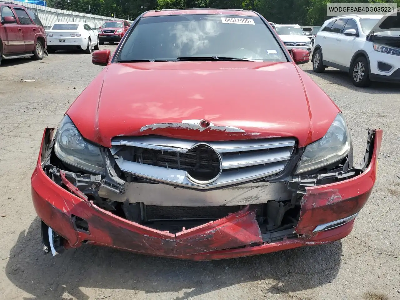 2013 Mercedes-Benz C 300 4Matic VIN: WDDGF8AB4DG035221 Lot: 64522995