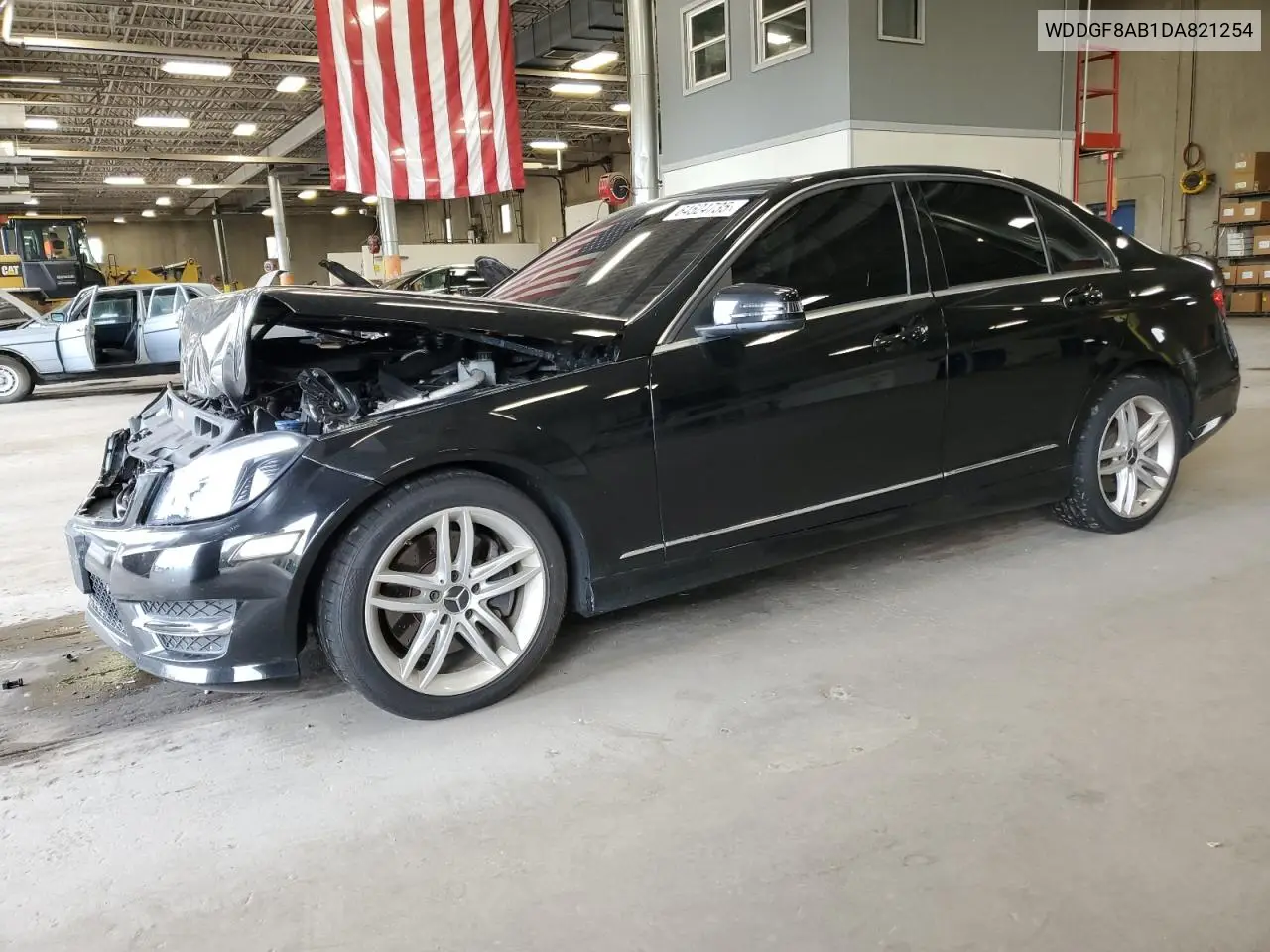 2013 Mercedes-Benz C 300 4Matic VIN: WDDGF8AB1DA821254 Lot: 64524735
