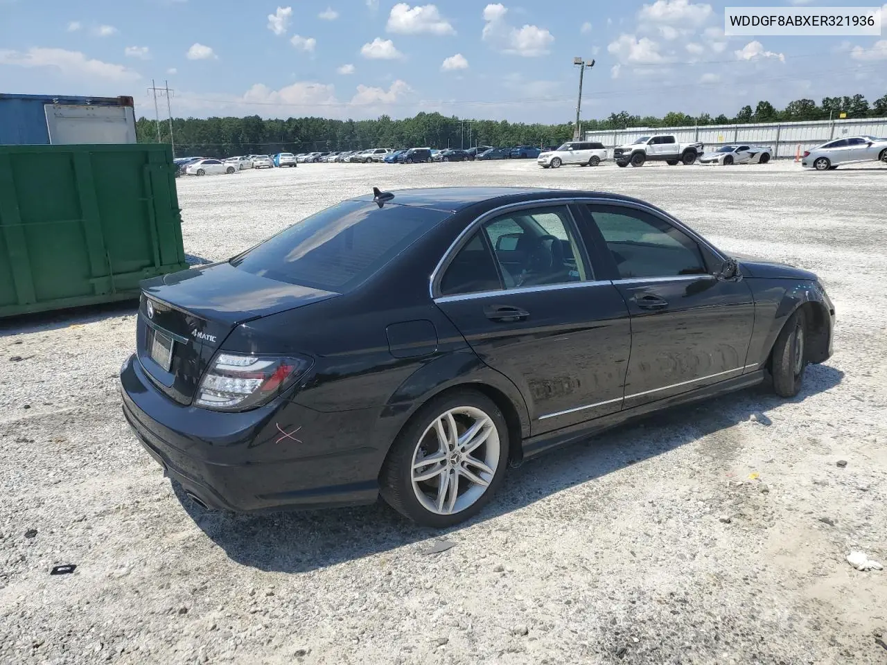 wddgf8abxer321936 WDDGF8ABXER321936 2014 Mercedes-Benz C 300 4Matic