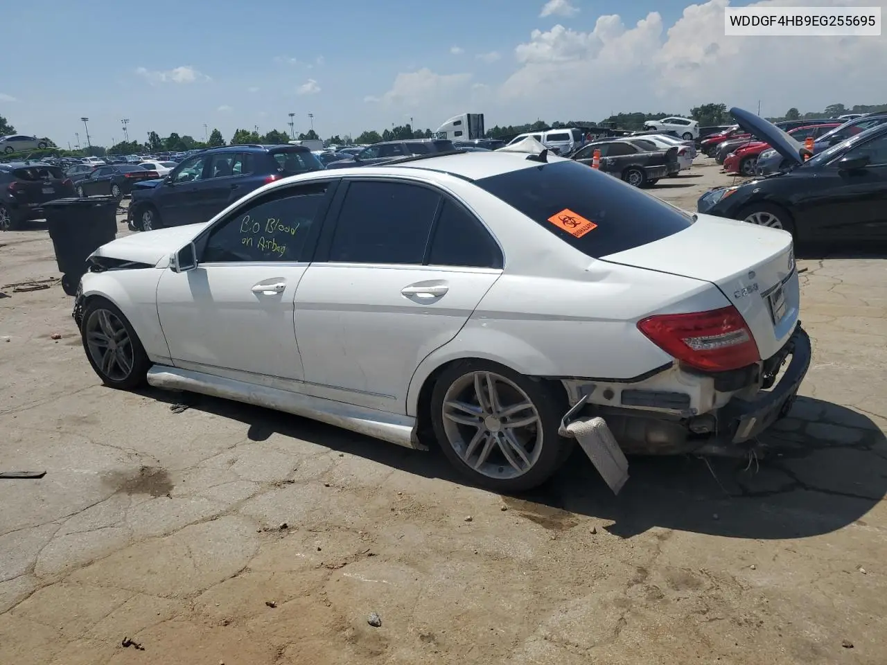 2014 Mercedes-Benz C 250 VIN: WDDGF4HB9EG255695 Lot: 64775925