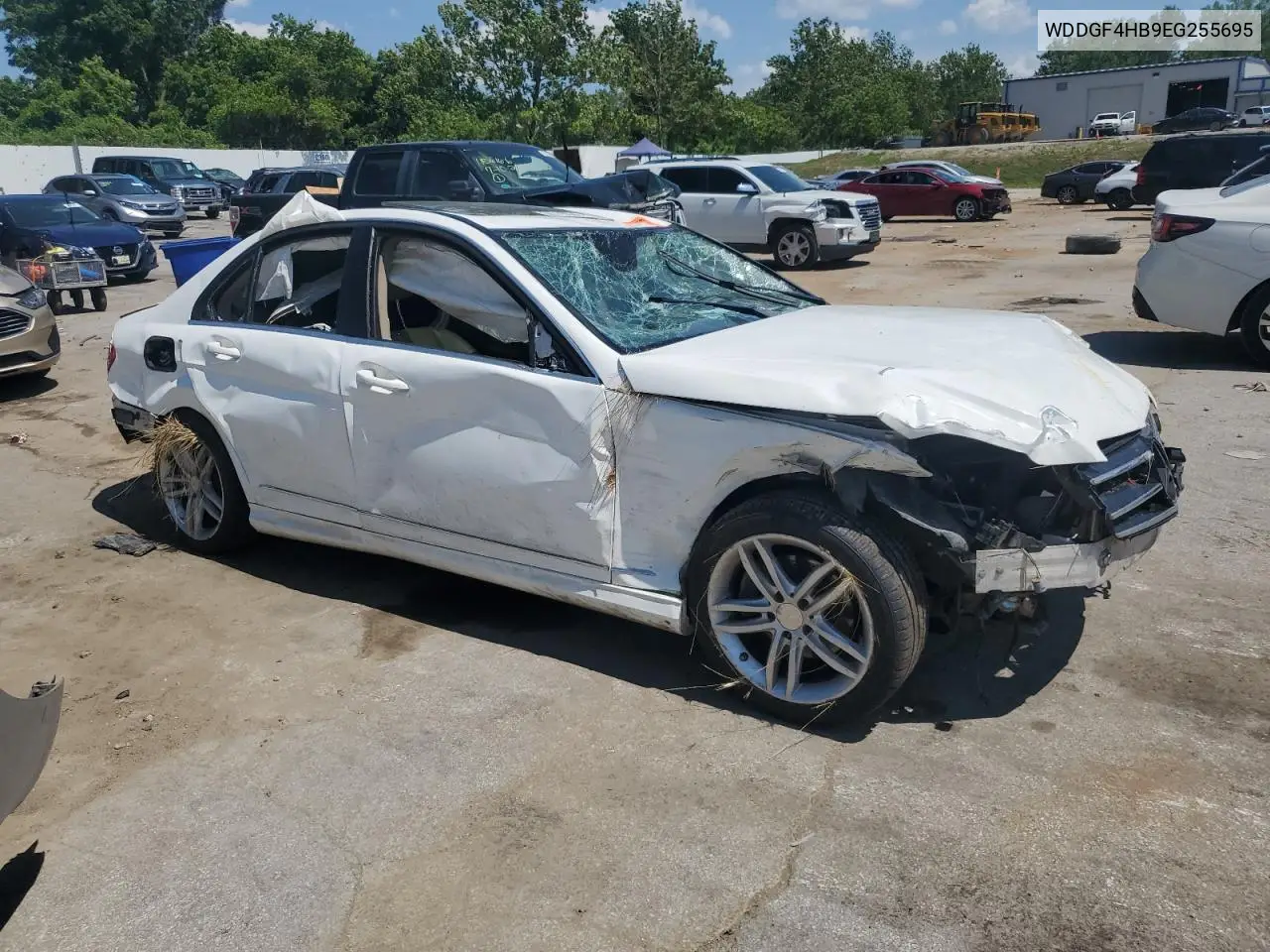 2014 Mercedes-Benz C 250 VIN: WDDGF4HB9EG255695 Lot: 64775925