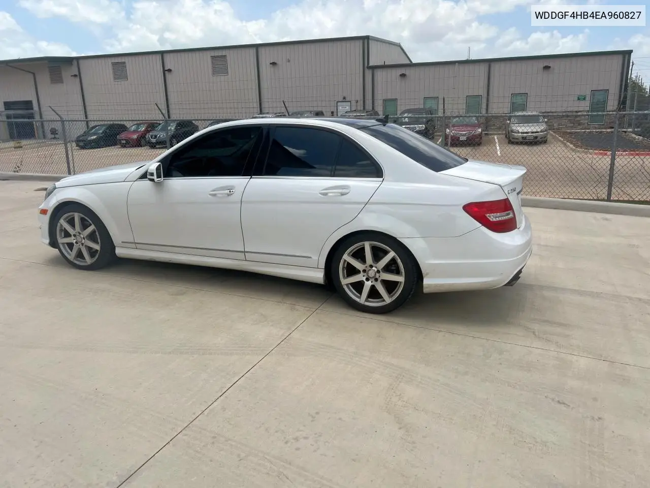 2014 Mercedes-Benz C 250 VIN: WDDGF4HB4EA960827 Lot: 65415035