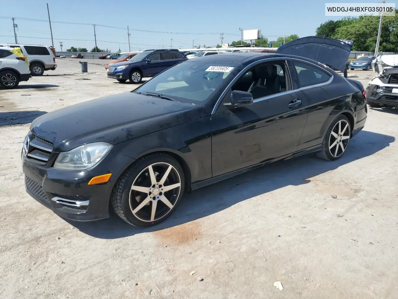 2015 Mercedes-Benz C 250 VIN: WDDGJ4HBXFG350105 Lot: 56235905