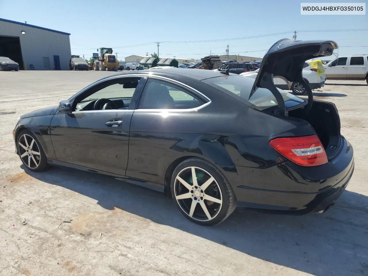 2015 Mercedes-Benz C 250 VIN: WDDGJ4HBXFG350105 Lot: 56235905
