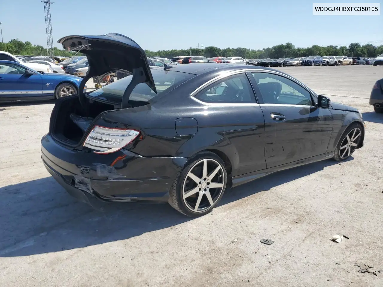 2015 Mercedes-Benz C 250 VIN: WDDGJ4HBXFG350105 Lot: 56235905