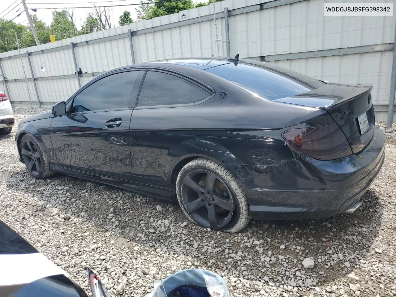 2015 Mercedes-Benz C 350 4Matic VIN: WDDGJ8JB9FG398342 Lot: 56608885